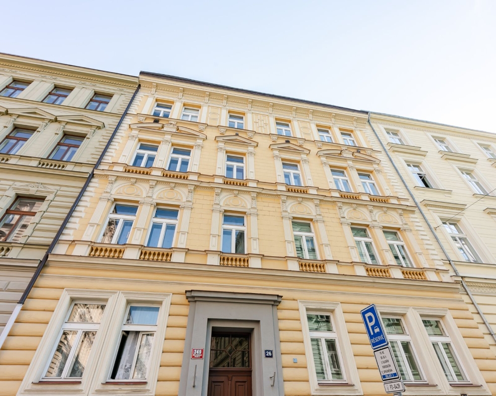 Romantický mezonet na Vinohradech, Praha 2